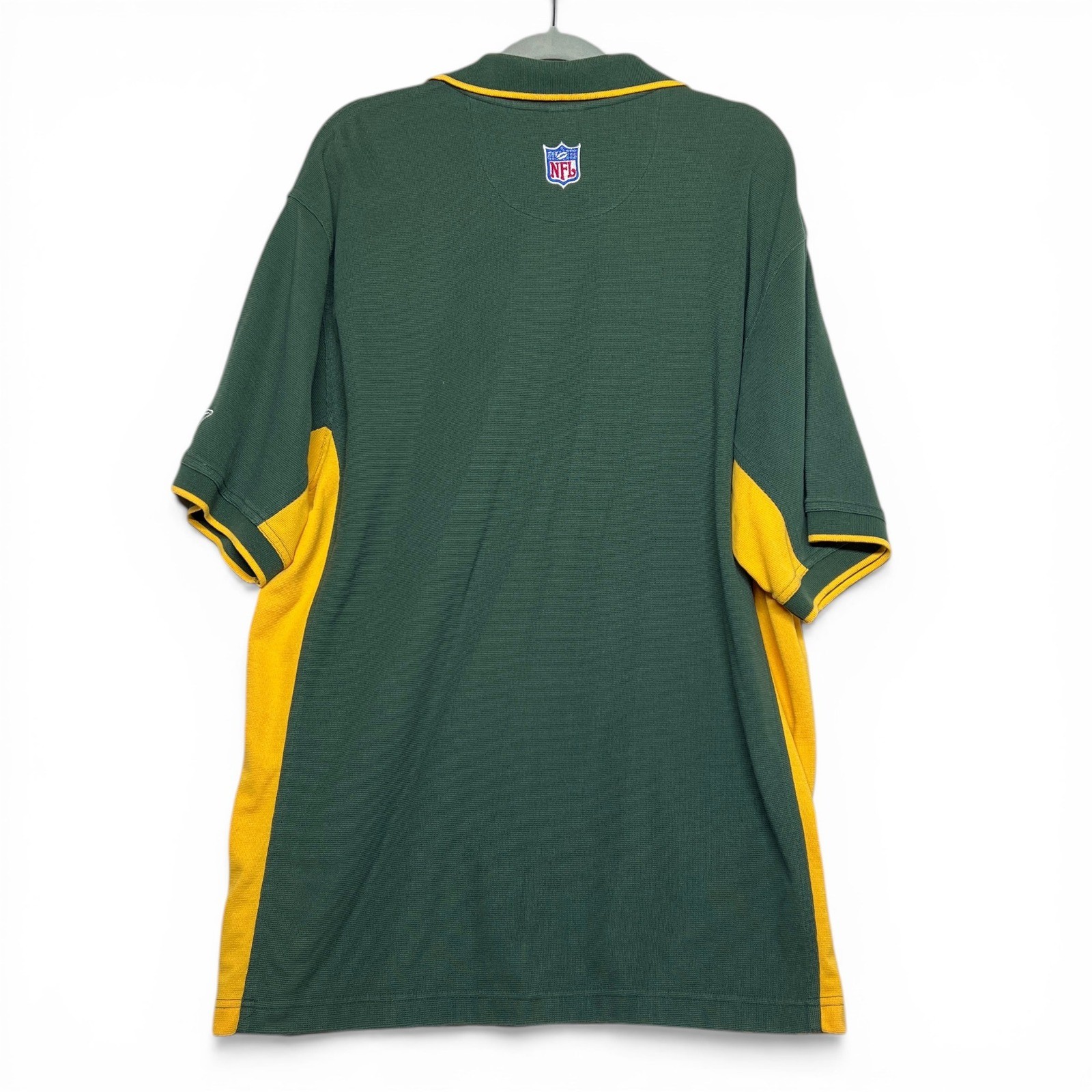 Reebok Green Bay Packers Men’s XL PlayDry NFL Team Apparel Polo Shirt - Image 2