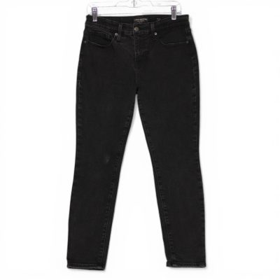 Vintage Lucky Brand Ava Mid Rise Skinny Ankle Jeans Womens 8 29 Black Excellent