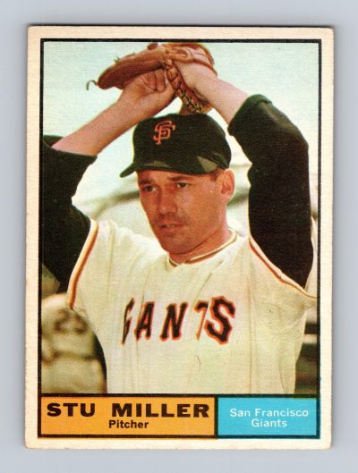 1961 Topps #72 Stu Miller