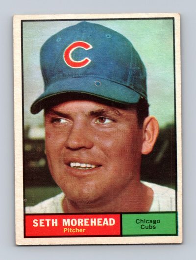 1961 Topps #107 Seth Morehead