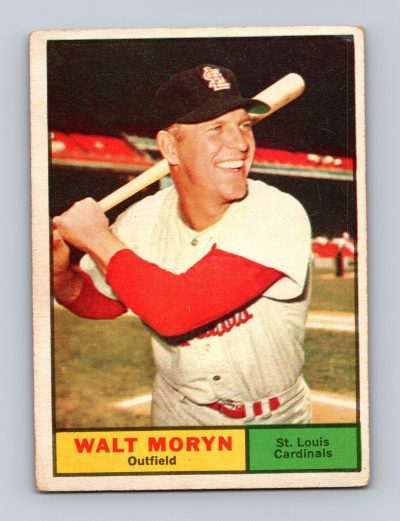 1961 Topps #91 Walt Moryn
