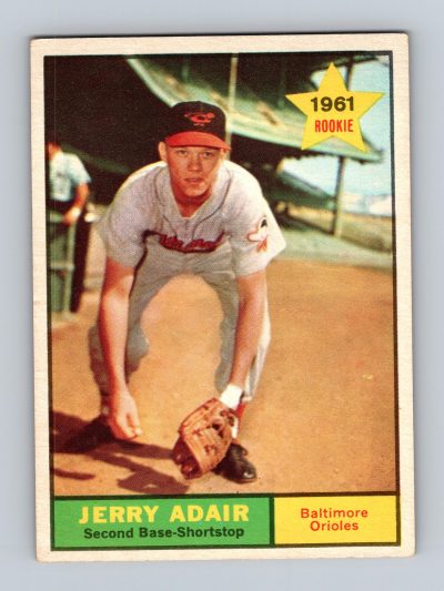 1961 Topps #71 Jerry Adair