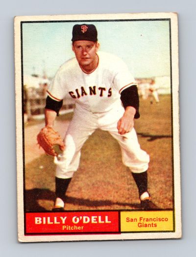 1961 Topps #96 Billy O'Dell