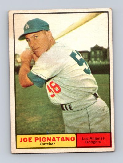 1961 Topps #74 Joe Pignatano