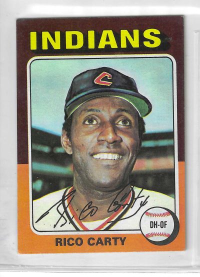 1975 Topps MINI Baseball - SET BREAK - Rico Carty #655