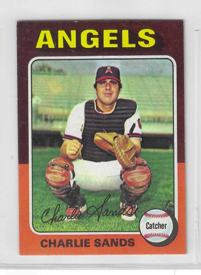1975 Topps MINI Baseball - SET BREAK - Charlie Sands #548