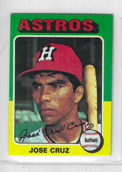 1975 Topps MINI Baseball - SET BREAK - Jose Cruz #514