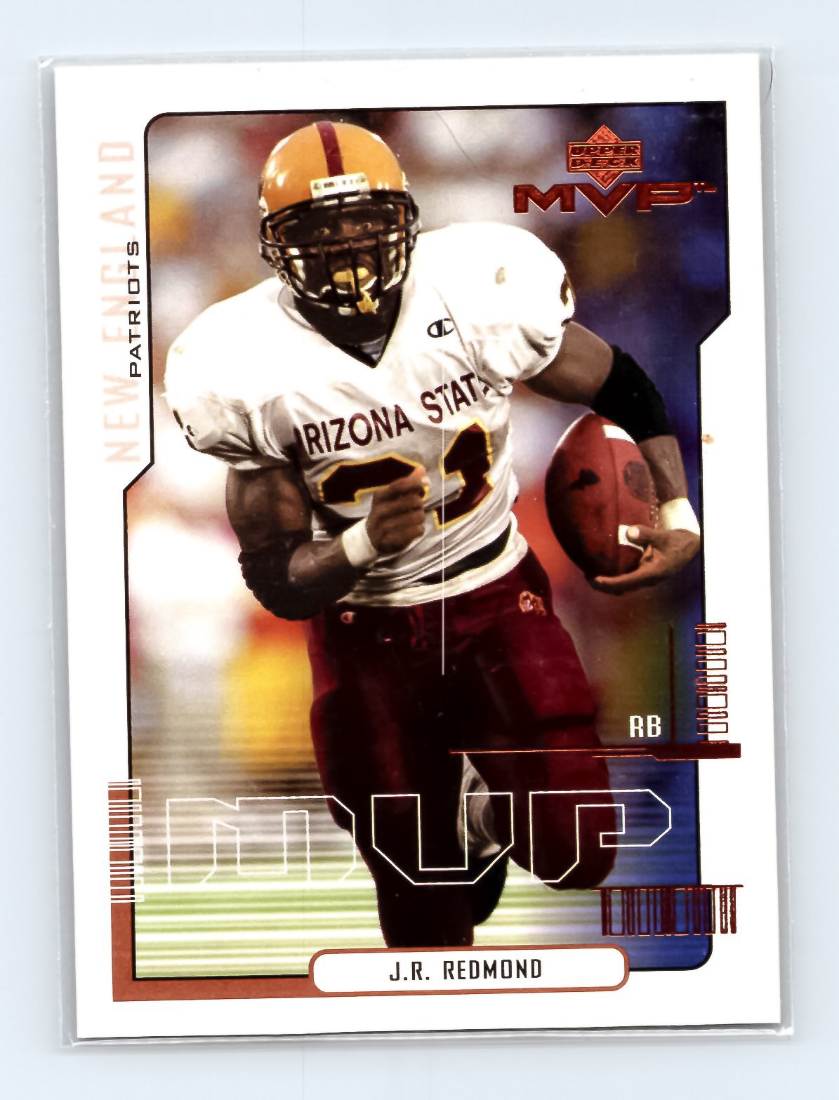 2000 Upper Deck MVP #209 J.R. Redmond Arizona State Patriots EXCELLENT