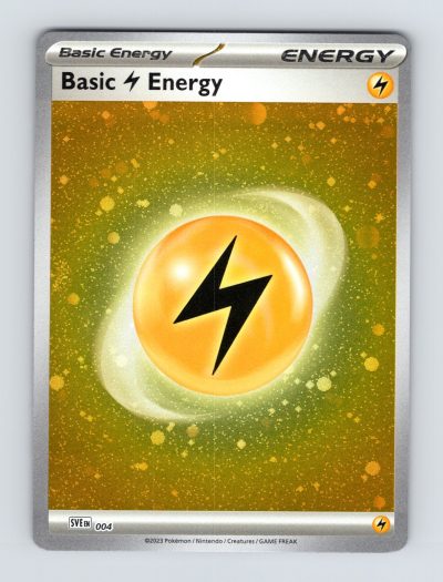 SVE: Scarlet & Violet Energies #004 Basic Lightning Energy (Cosmos Holo)