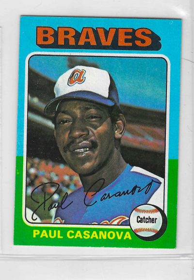 1975 Topps MINI Baseball - SET BREAK - Paul Casanova #633