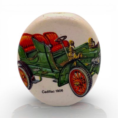 Vintage 70's NIKI Ceramic Smoke Stone - Cadillac 1906