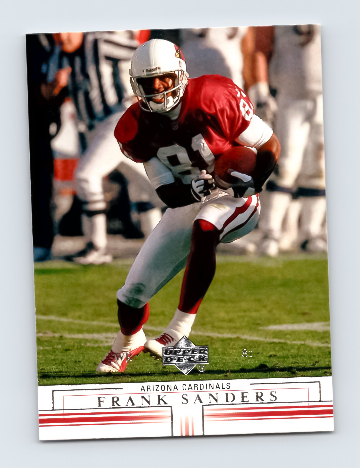 2001 Upper Deck #4 Frank Sanders Arizona Cardinals NFL Football Card EXCELLENT