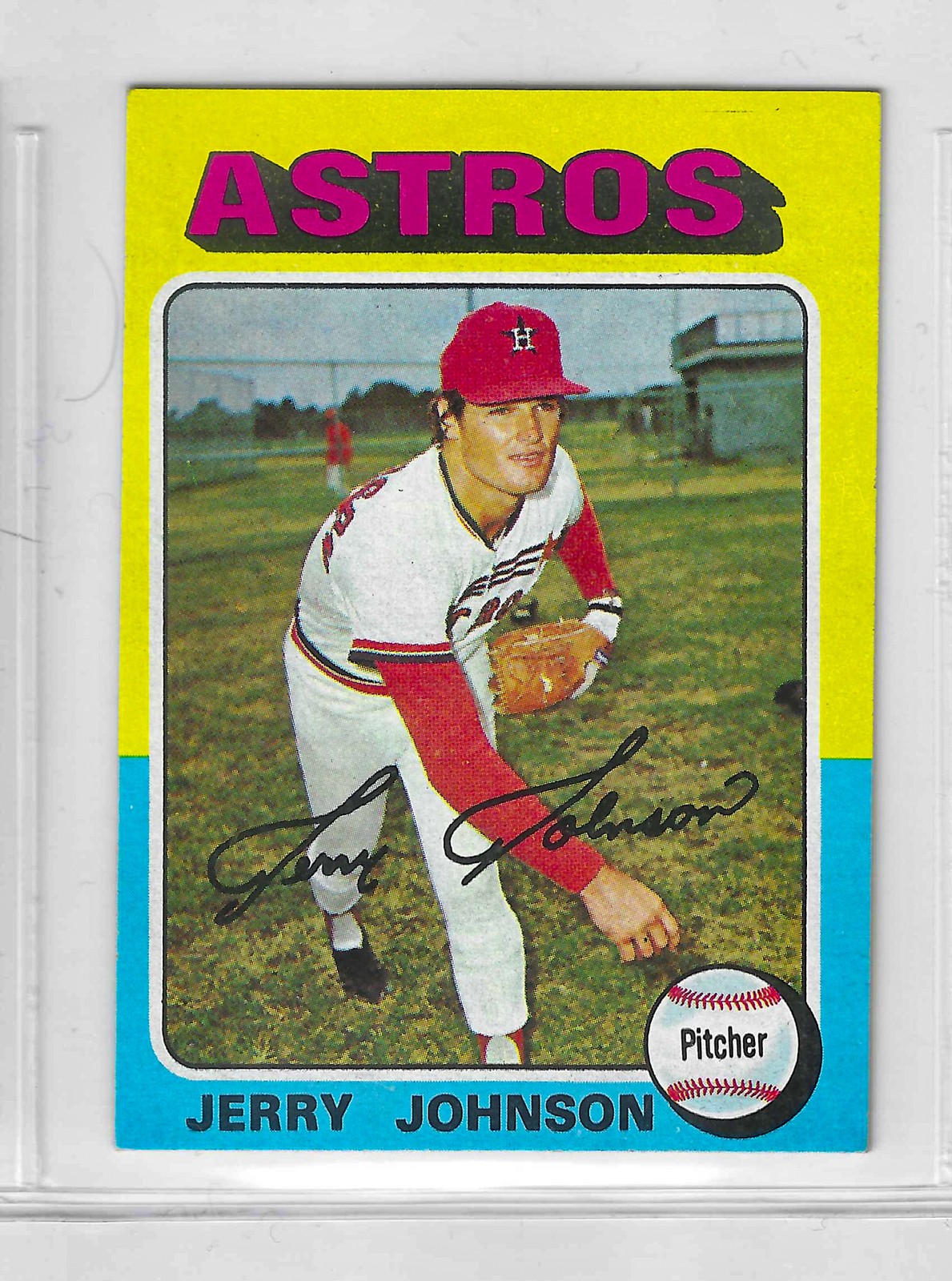 1975 Topps MINI Baseball - SET BREAK - Jerry Johnson #218