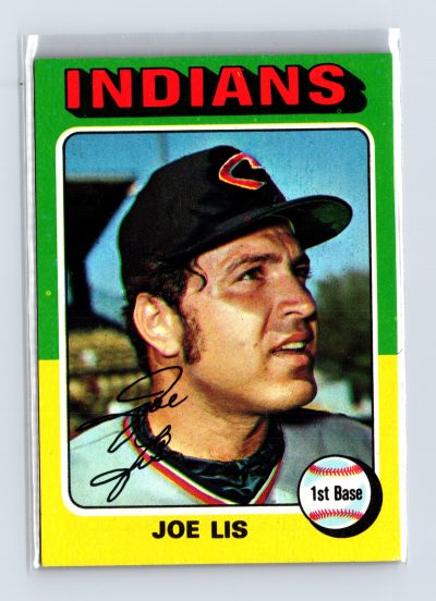 1975 Topps Baseball - SET BREAK - #86 Joe Lis