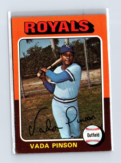 1975 Topps Baseball - SET BREAK - #295 Vada Pinson