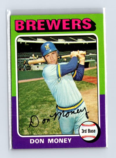 1975 Topps Baseball - SET BREAK - #175 Don Money