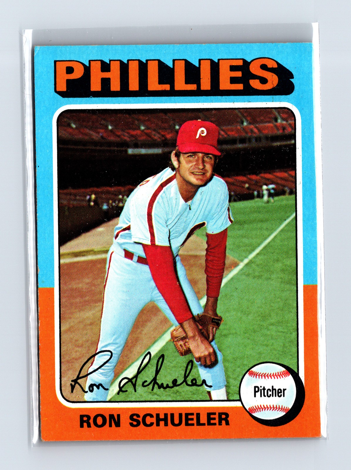 1975 Topps Baseball - SET BREAK - #292 Ron Schueler