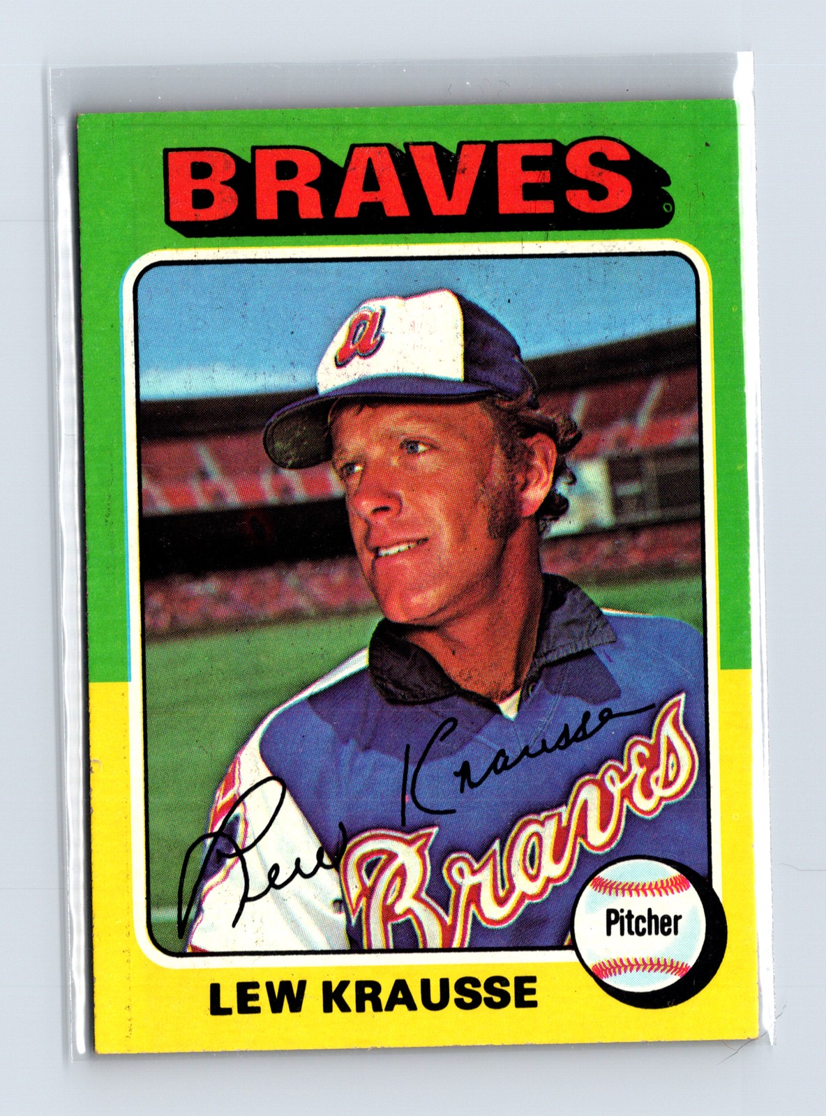 1975 Topps Baseball - SET BREAK - #603 Lew Krausse