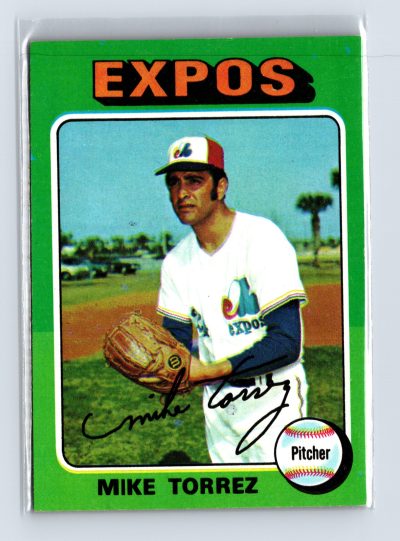 1975 Topps Baseball - SET BREAK - #254 Mike Torrez