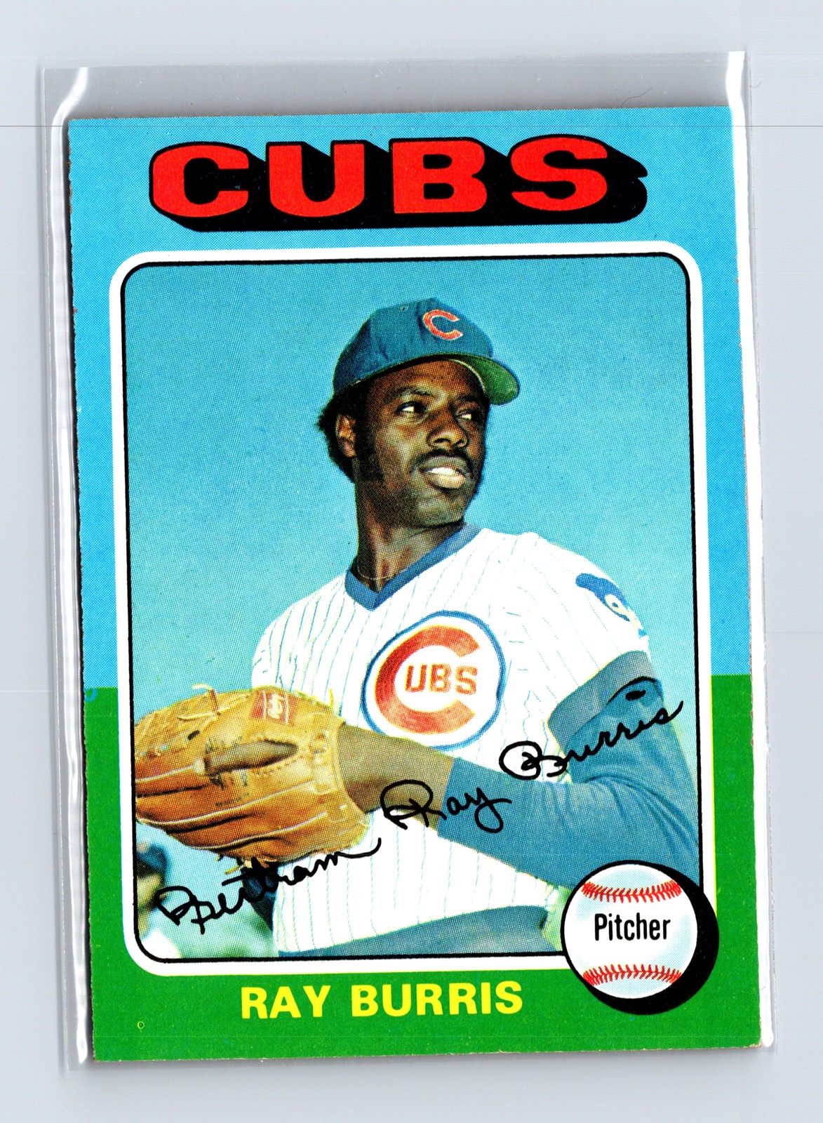 1975 Topps Baseball - SET BREAK - #566 Ray Burris