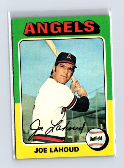 1975 Topps Baseball - SET BREAK - #317 Joe Lahoud