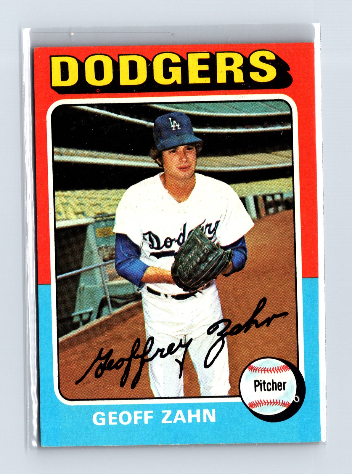 1975 Topps Baseball - SET BREAK - #294 Geoff Zahn (RC)