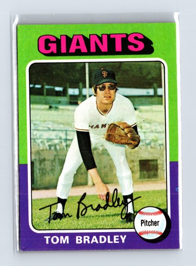 1975 Topps Baseball - SET BREAK - #179 Tom Bradley
