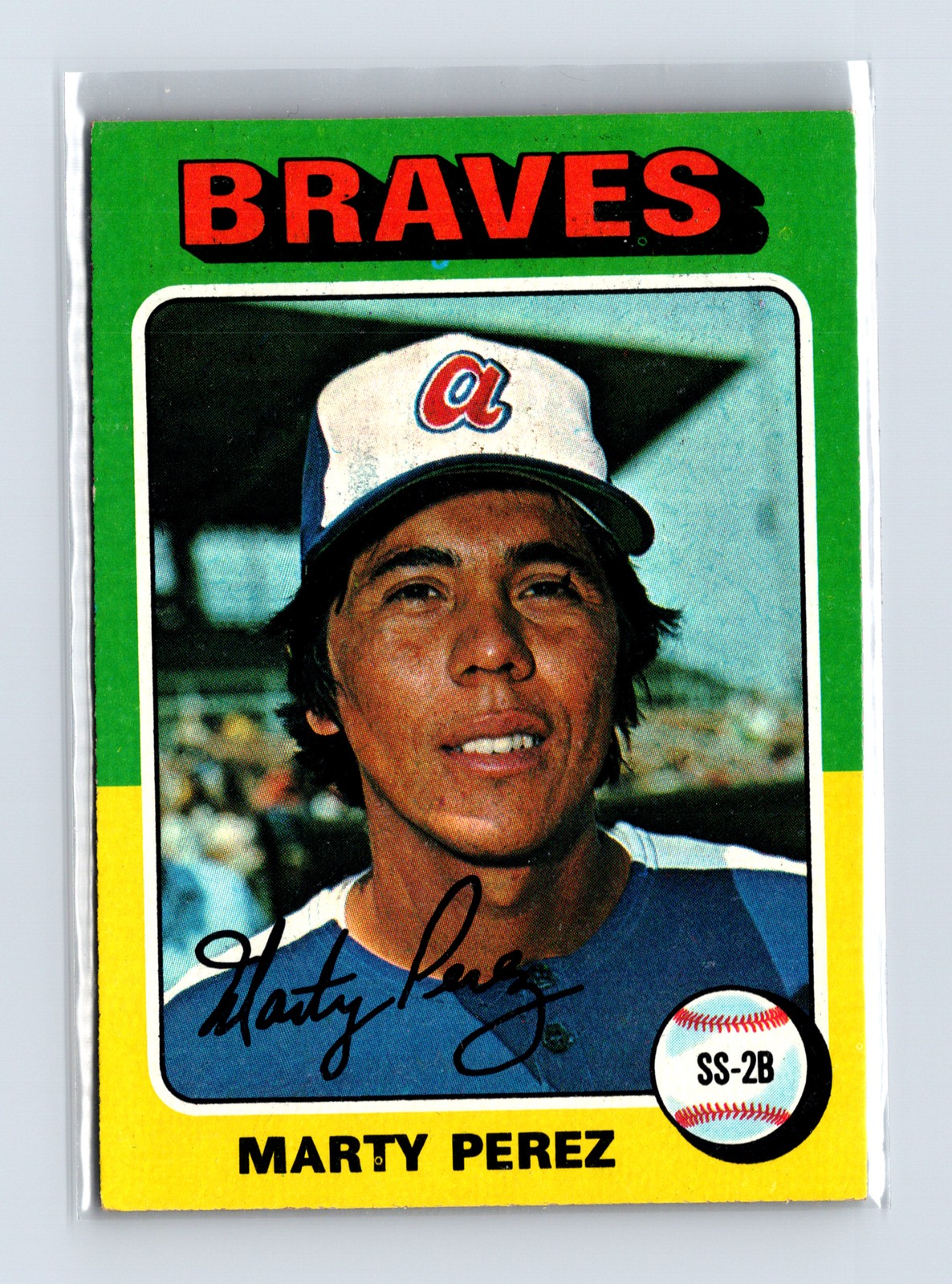 1975 Topps Baseball - SET BREAK - #499 Marty Perez