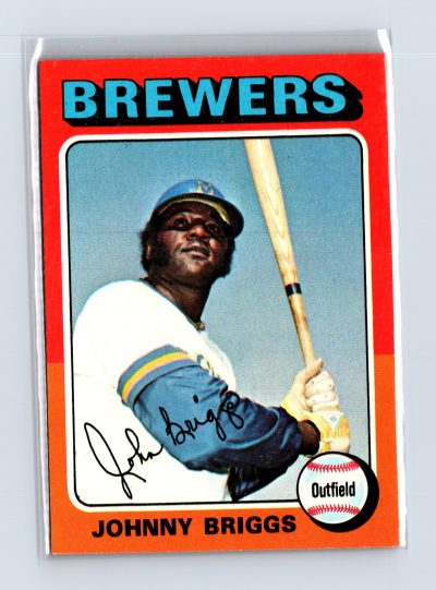 1975 Topps Baseball - SET BREAK - #123 Johnny Briggs