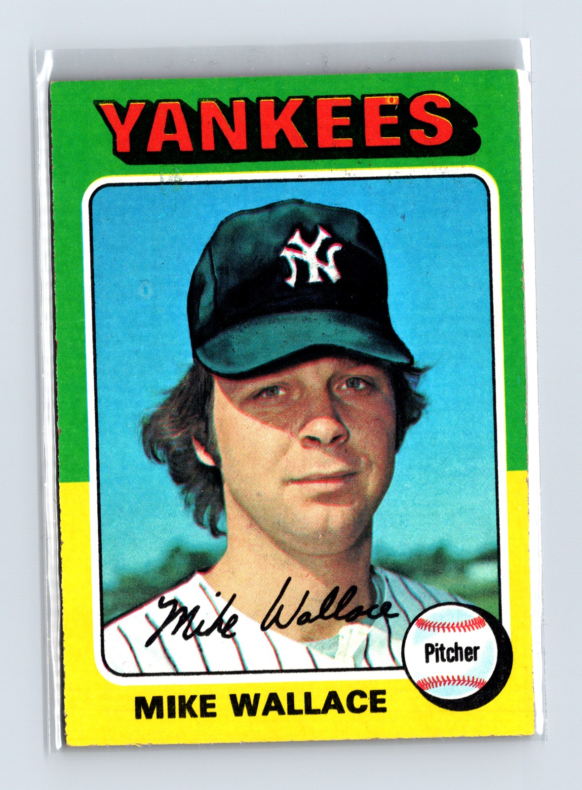 1975 Topps Baseball - SET BREAK - #401 Mike Wallace