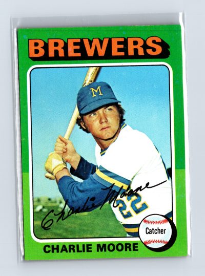 1975 Topps Baseball - SET BREAK - #636 Charlie Moore