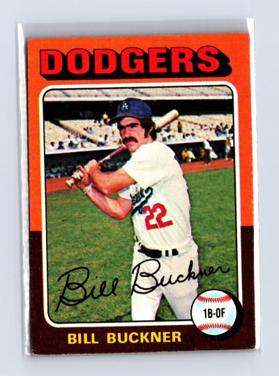 1975 Topps Baseball - SET BREAK - #244 Bill Buckner
