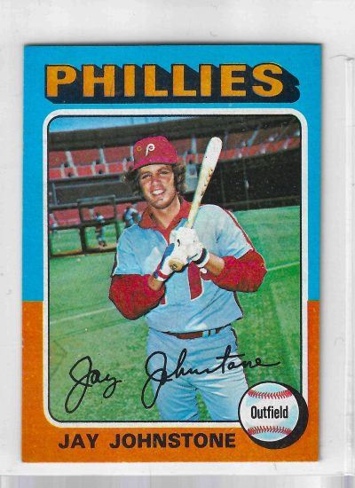 1975 Topps MINI Baseball - SET BREAK - Jay Johnstone #242