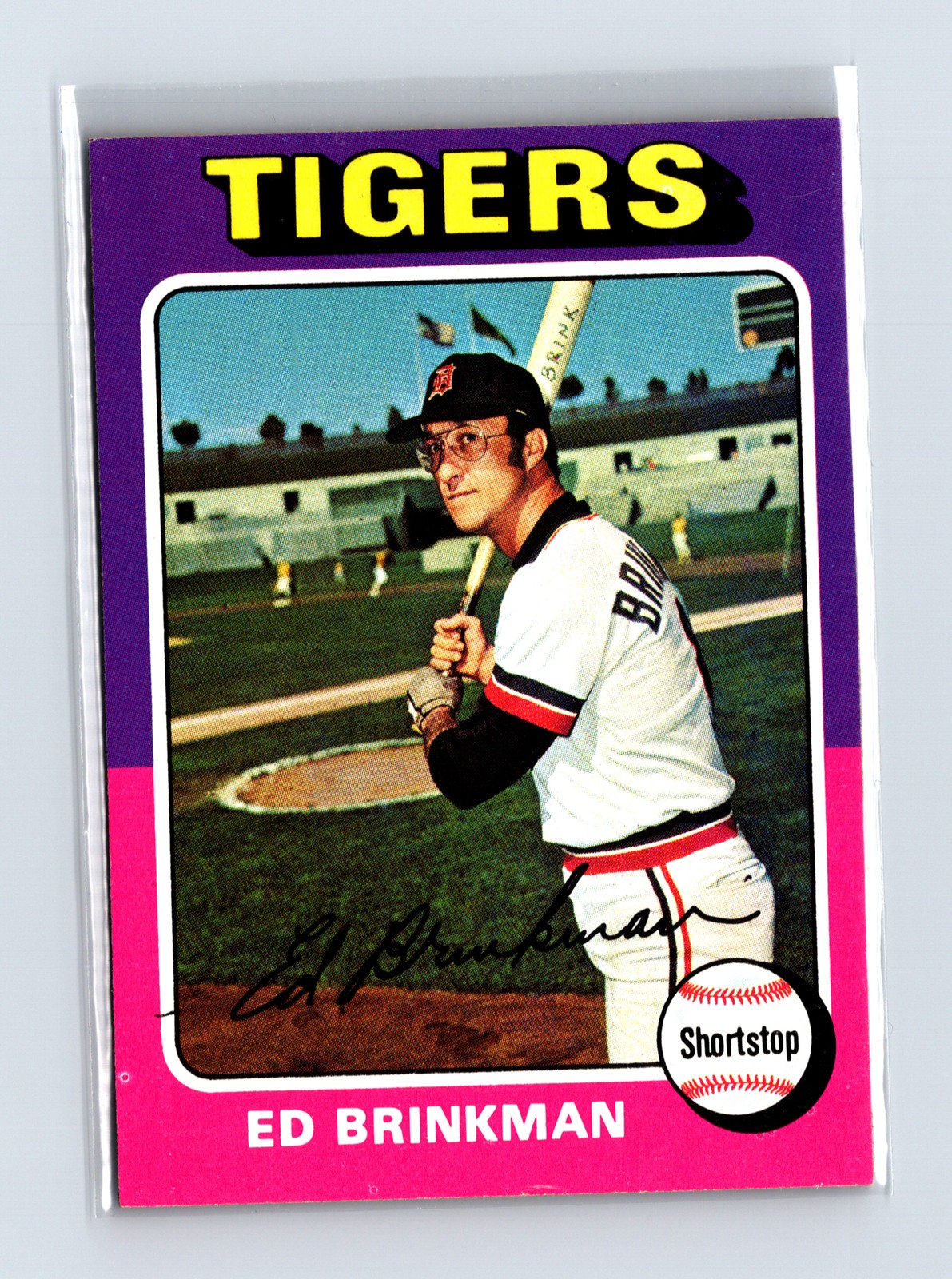 1975 Topps Baseball - SET BREAK - #439 Ed Brinkman