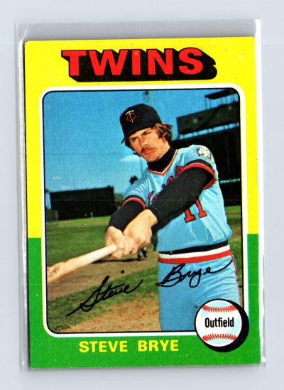 1975 Topps Baseball - SET BREAK - #151 Steve Brye
