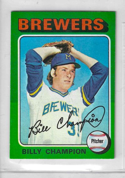 1975 Topps MINI Baseball - SET BREAK - Billy Champion #256