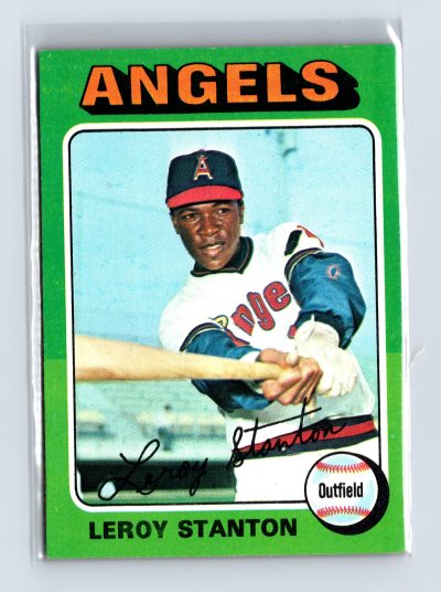1975 Topps Baseball - SET BREAK - #342 Leroy Stanton