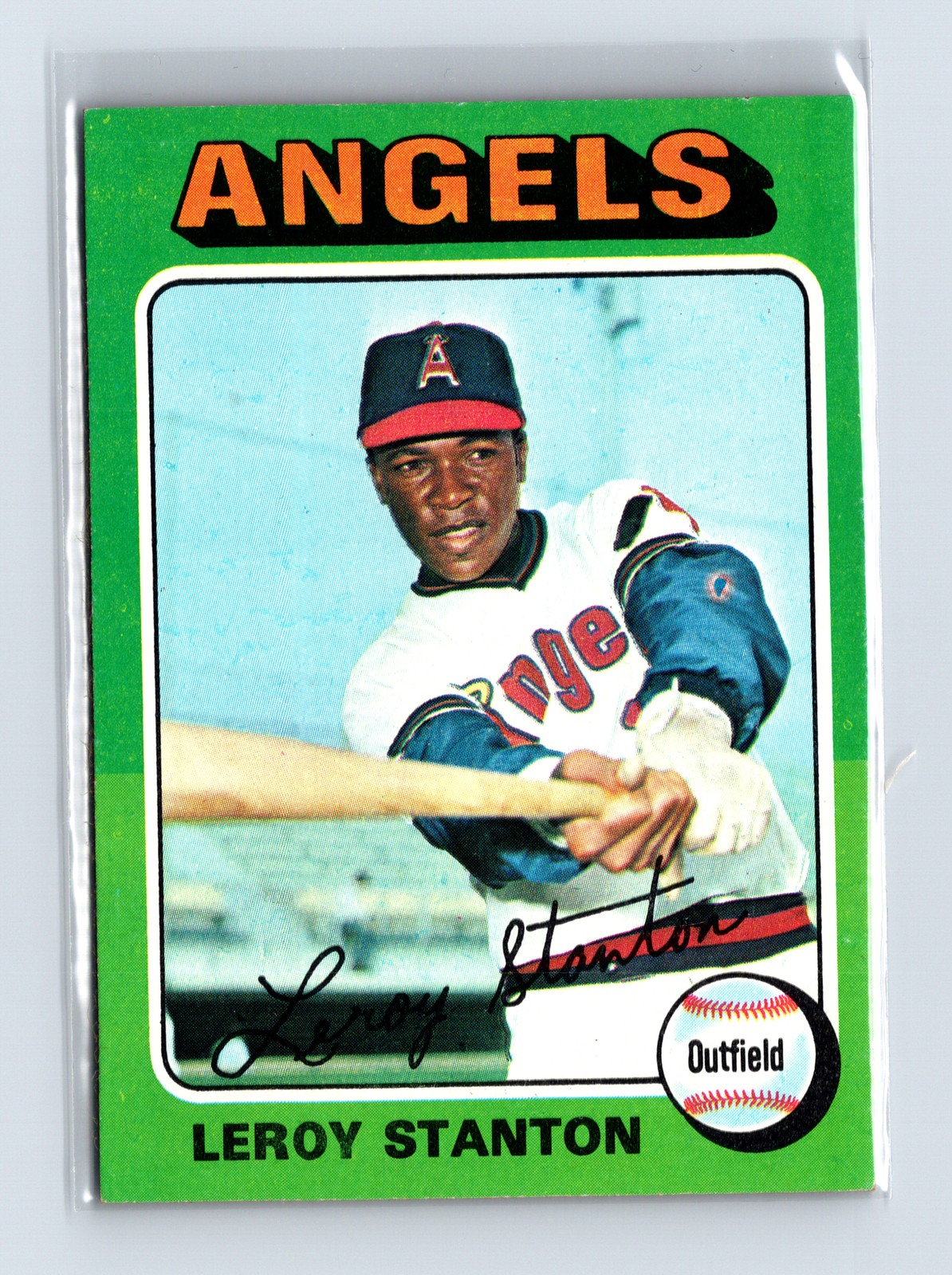 1975 Topps Baseball - SET BREAK - #342 Leroy Stanton