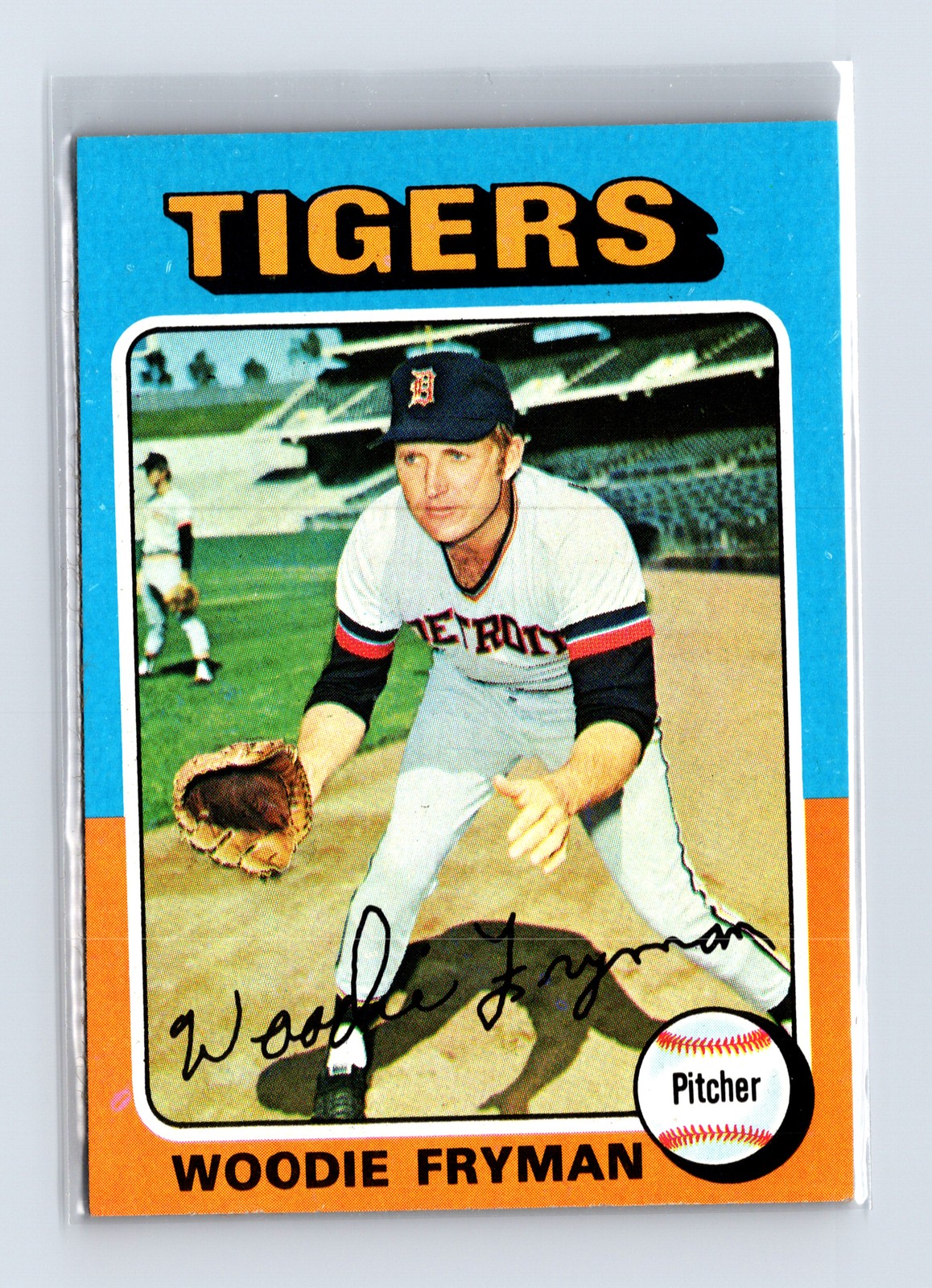 1975 Topps Baseball - SET BREAK - #166 Woodie Fryman