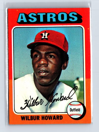 1975 Topps Baseball - SET BREAK - #563 Wilbur Howard