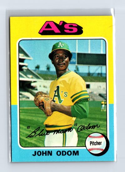 1975 Topps Baseball - SET BREAK - #69 John Odom