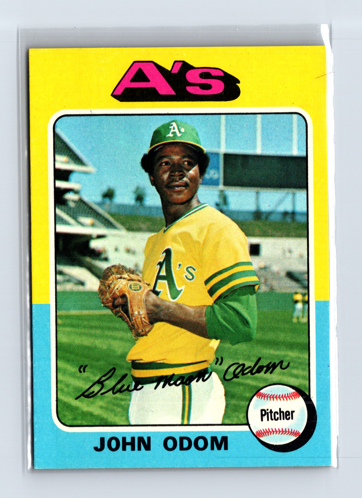 1975 Topps Baseball - SET BREAK - #69 John Odom