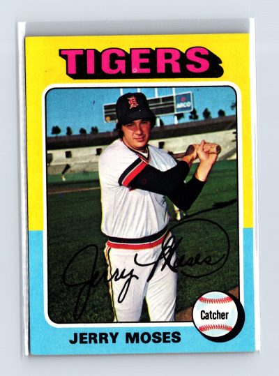 1975 Topps Baseball - SET BREAK - #271 Jerry Moses
