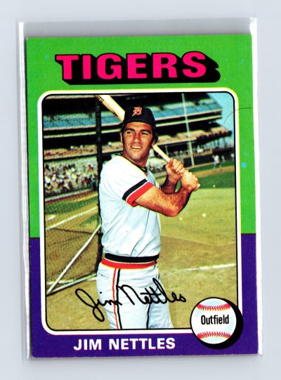 1975 Topps Baseball - SET BREAK - #497 Jim Nettles