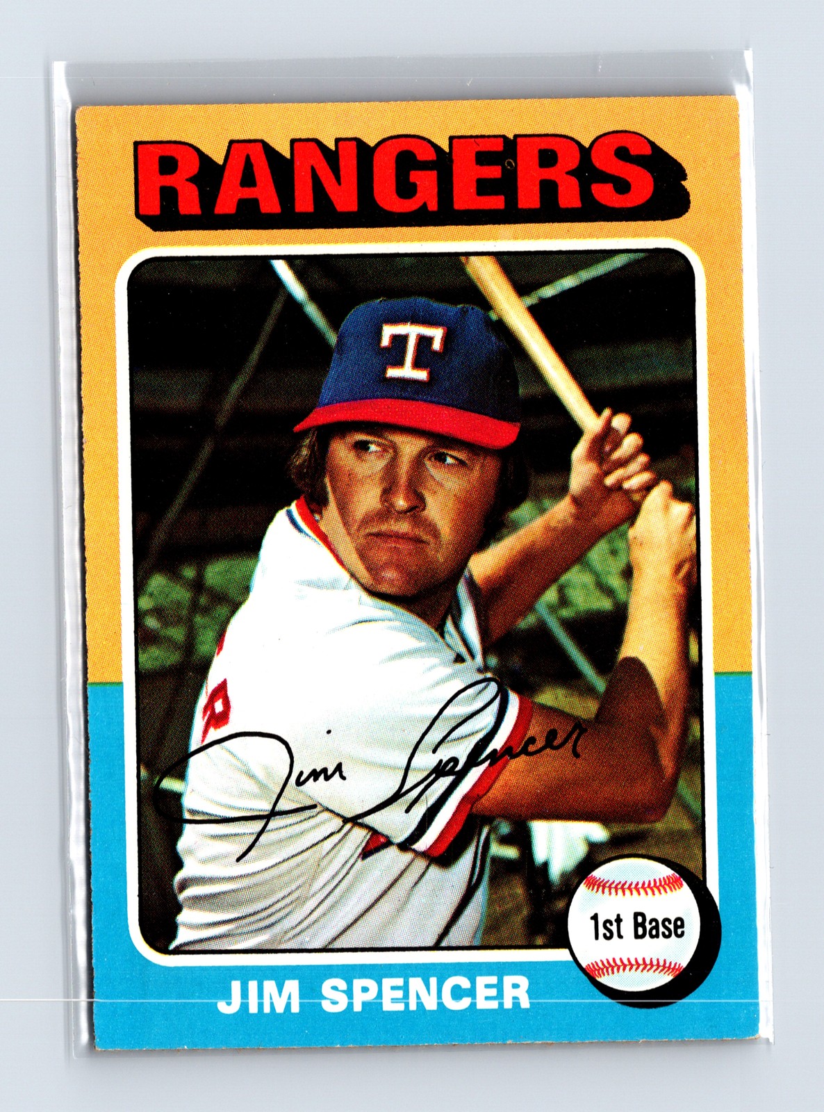 1975 Topps Baseball - SET BREAK - #387 Jim Spencer