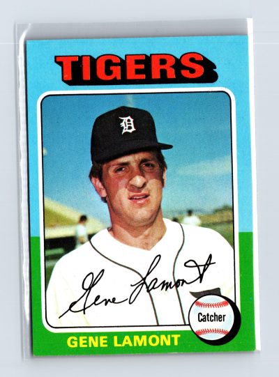1975 Topps Baseball - SET BREAK - #593 Gene Lamont