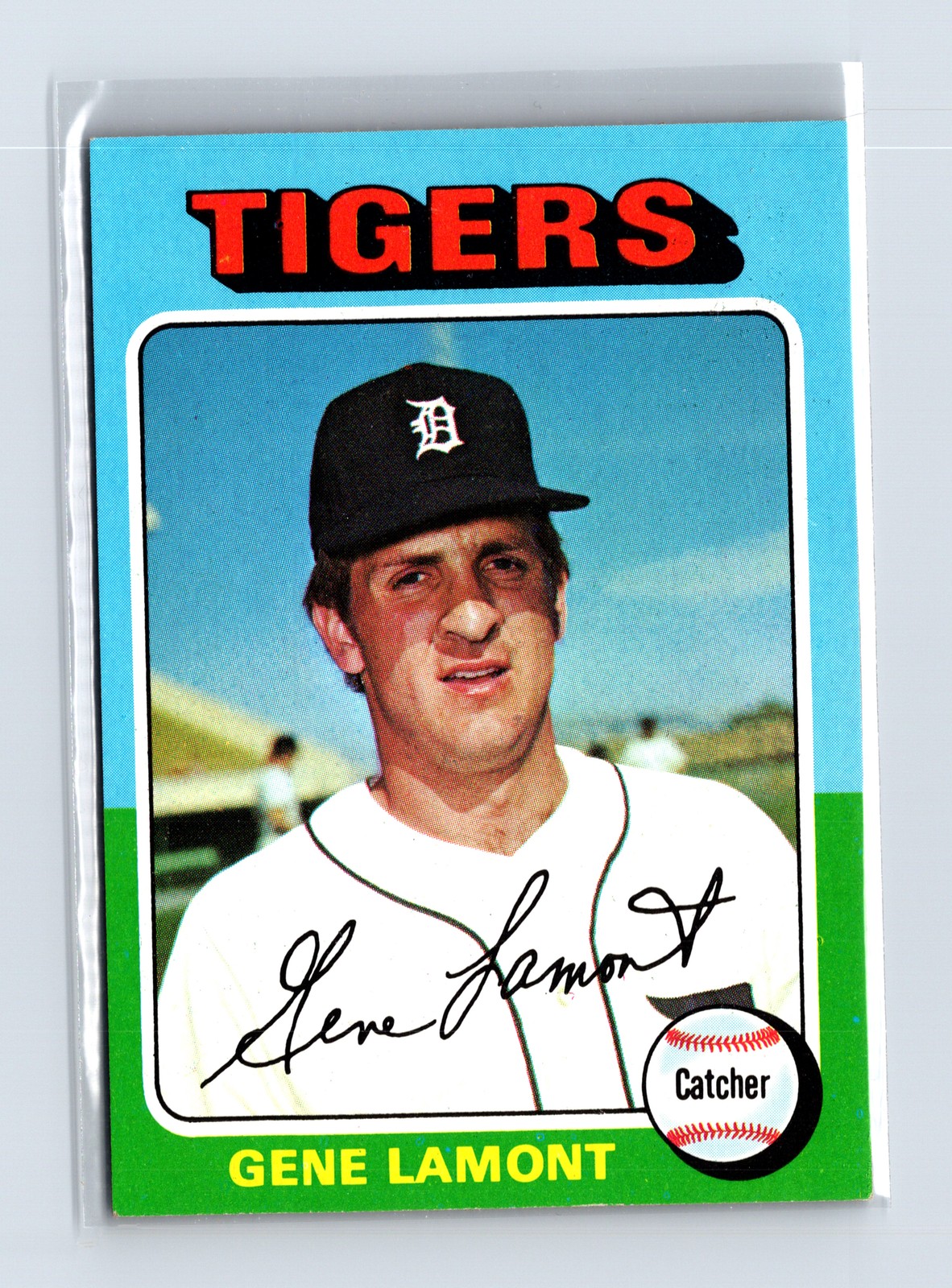 1975 Topps Baseball - SET BREAK - #593 Gene Lamont