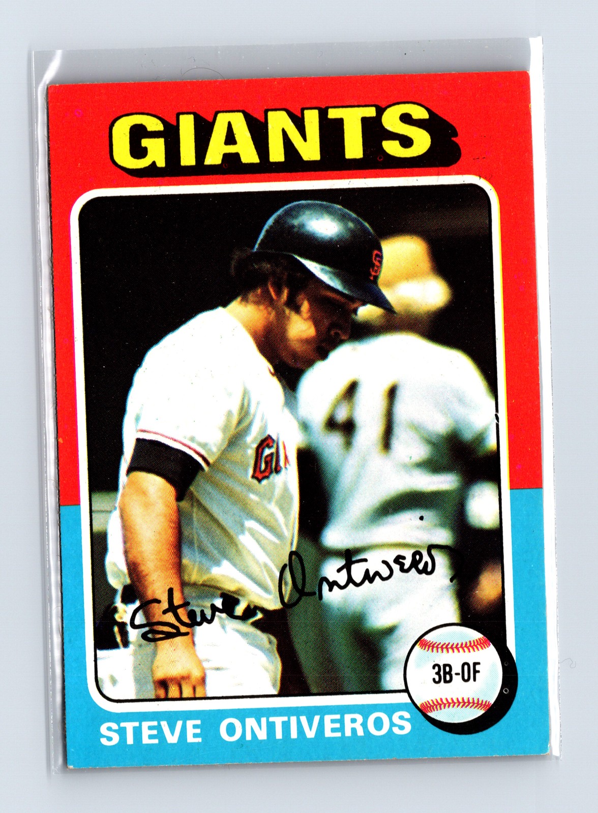 1975 Topps Baseball - SET BREAK - #483 Steve Ontiveros