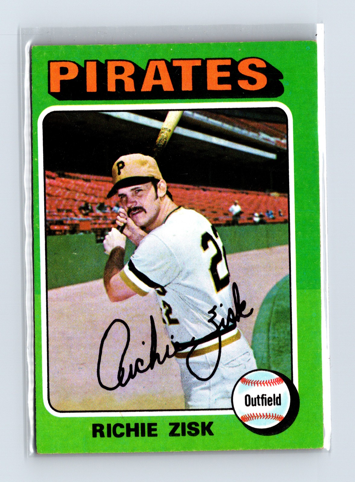 1975 Topps Baseball - SET BREAK - #77 Richie Zisk