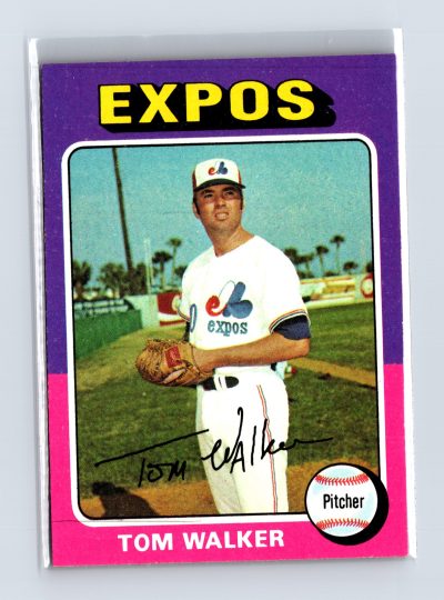 1975 Topps Baseball - SET BREAK - #627 Tom Walker